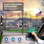 A8132 Automatic Dual Gate Opener on Gate