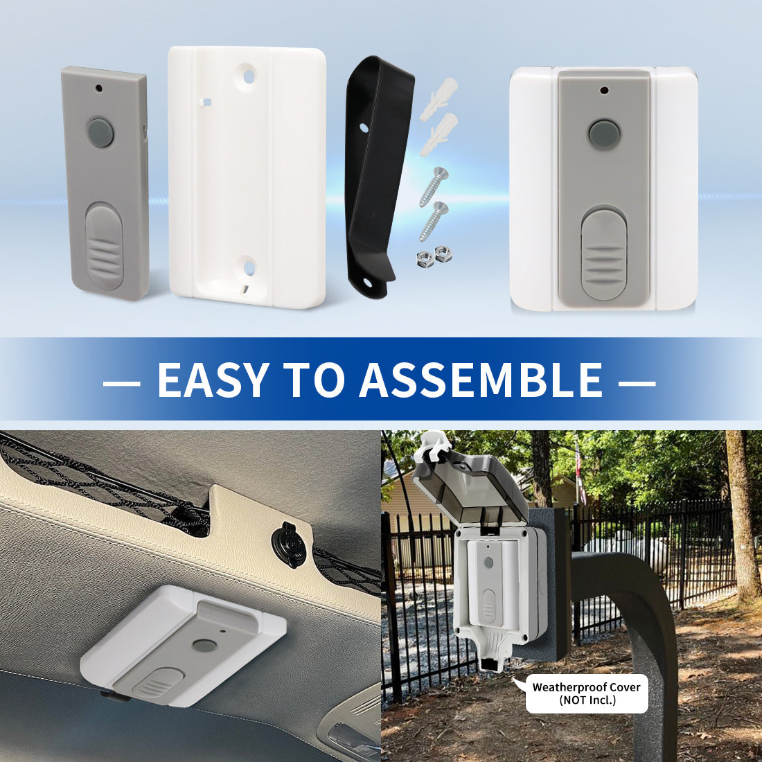 TC173 Remote Push Button Easy to Install