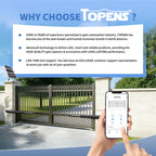 TOPENS XD552S Smart Solar Dual Swing Gate Opener Why Choose Topens