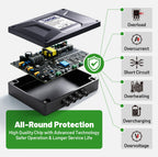 UPS01A Uninterruptible Power Supply Low Voltage Transformer for Gate Openers, Battery Charger & Solar Systems, CCTV Security Cameras